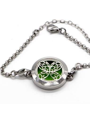 Bracelet d'Aromathérapie Papillon Abstrait 