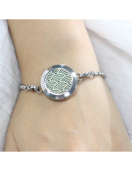 Bracelet d'Aromathérapie Vague Zen 