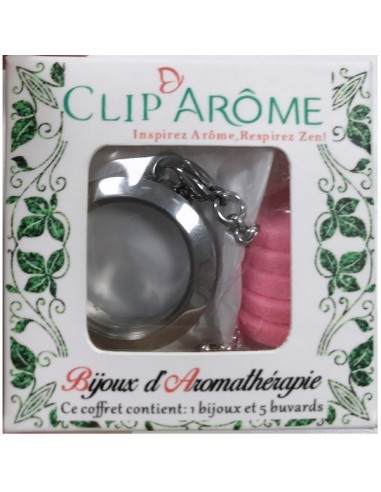 Collier d'Aromathérapie Papillon Abstrait 