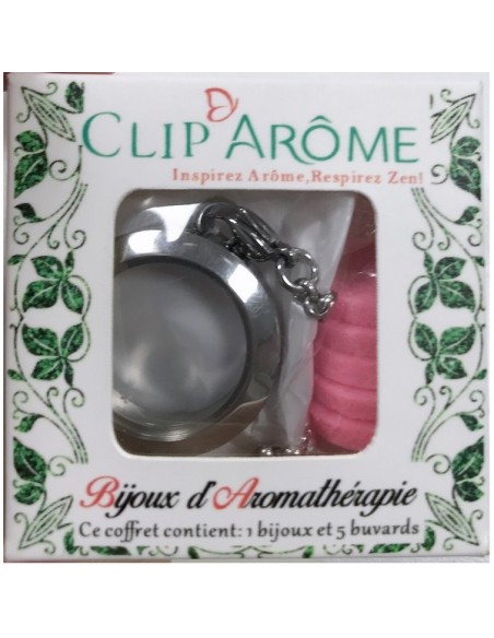 Collier d'Aromathérapie Papillon Abstrait 
