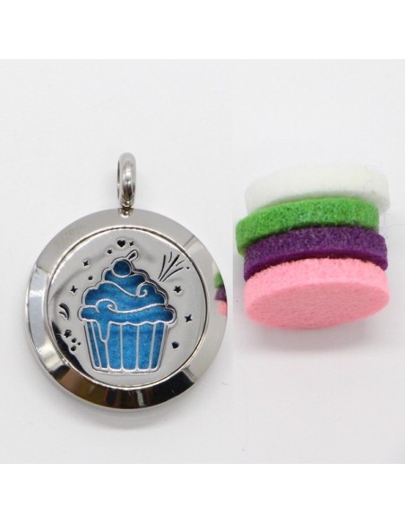 Collier d'Aromathérapie Cup Cake 