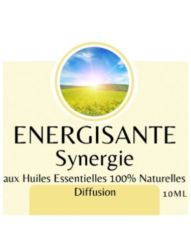 Synergie d'huiles essentielles Energisante - 10 ml 