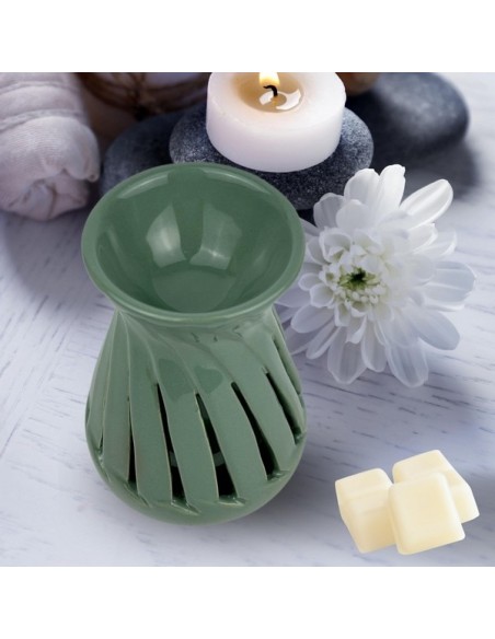 Brûle parfum Série Céramy  Corta Vert 