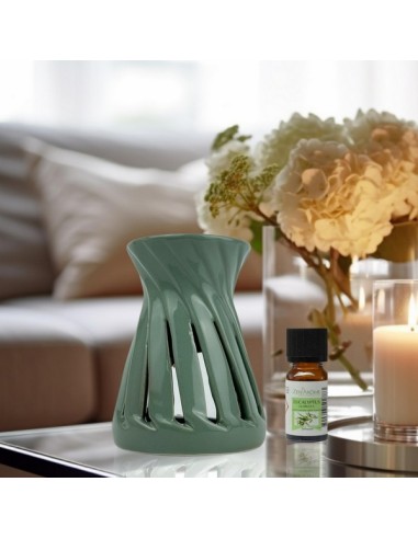 Brûle parfum Série Céramy  Corta Vert 