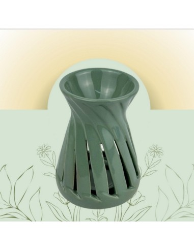 Brûle parfum Série Céramy  Corta Vert 