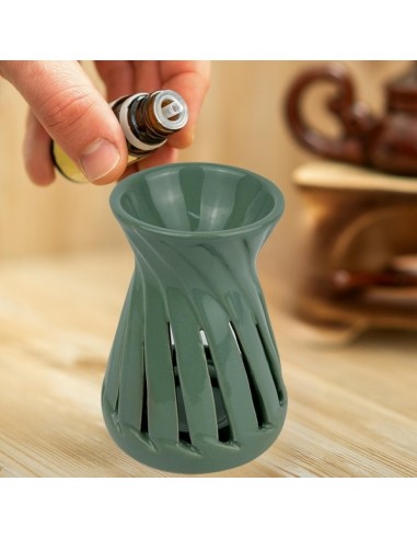 Brûle parfum Série Céramy  Corta Vert 