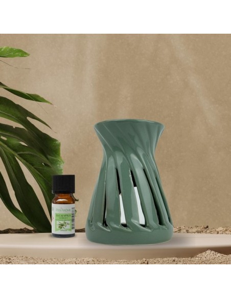 Brûle parfum Série Céramy  Corta Vert 