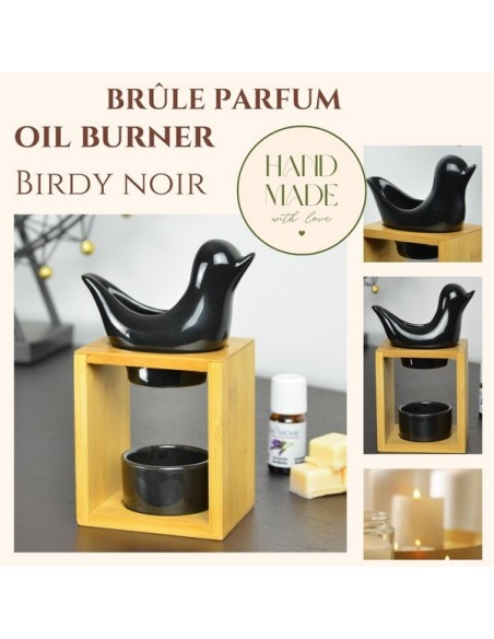 Brûle parfum Série Naturéa - Birdy Noir 