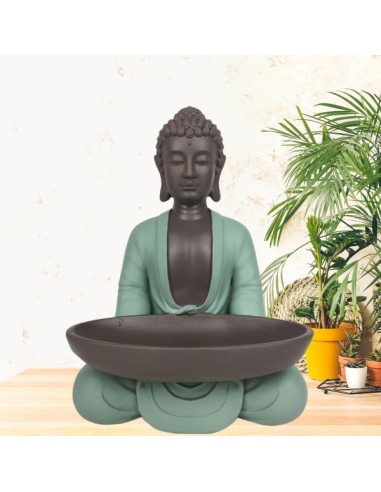 Statue Bodhi avec Plat 