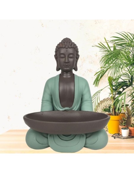Statue Bodhi avec Plat 