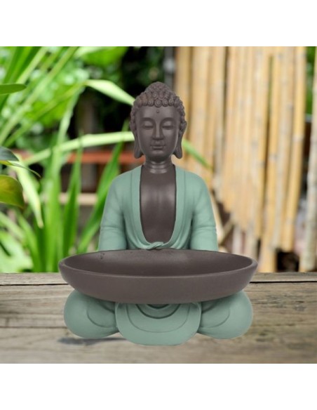 Statue Bodhi avec Plat 