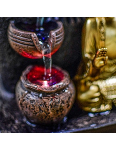 Fontaine Bouddha Bhava 