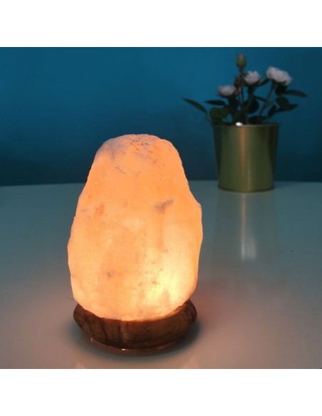 Lampe USB  en Cristal de Sel d'Himalaya Rock 