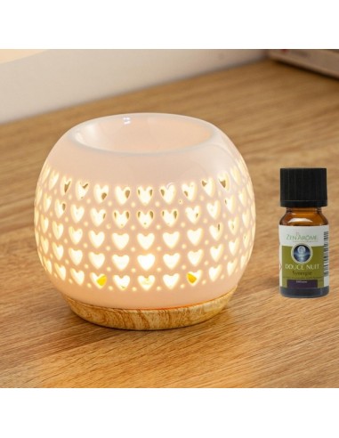 Brûle parfum Série Céramy - Cœur 