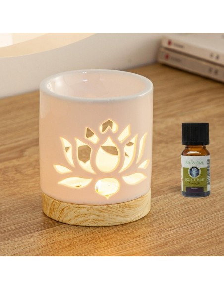 Brûle parfum Série Céramy - Nénuphar 