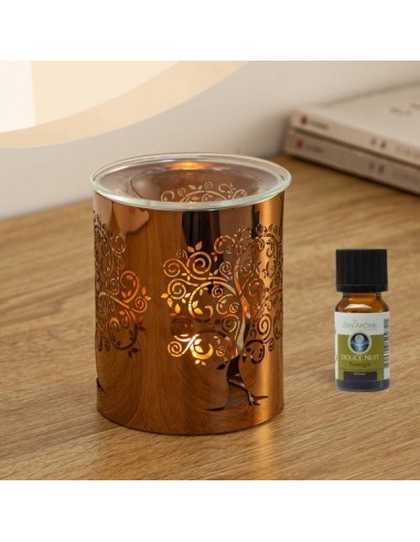 Brûle parfum Série Métally Arbre Sacré 