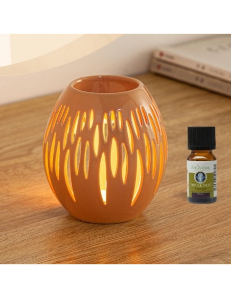 Brûle parfum Série Céramy Ovali Terra 