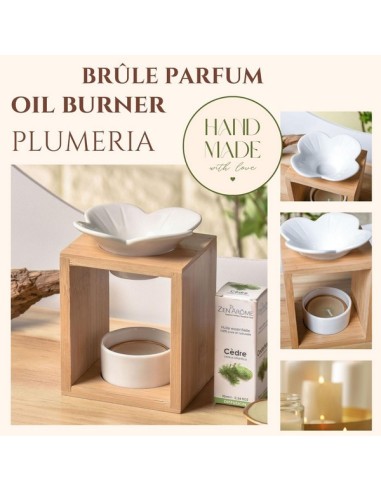 Brûle parfum Série Naturéa - Plumeria 