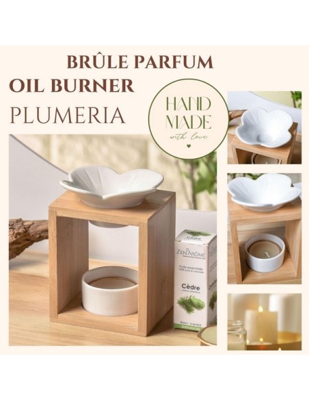 Brûle parfum Série Naturéa - Plumeria 