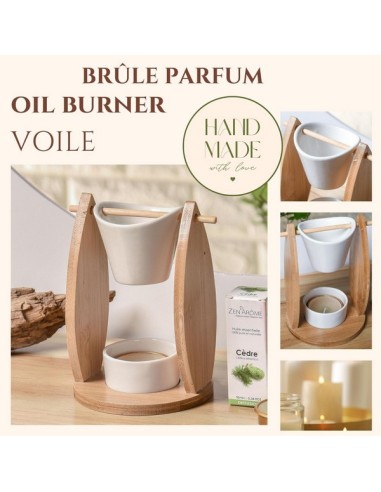 Brûle parfum Série Naturéa - Voile 