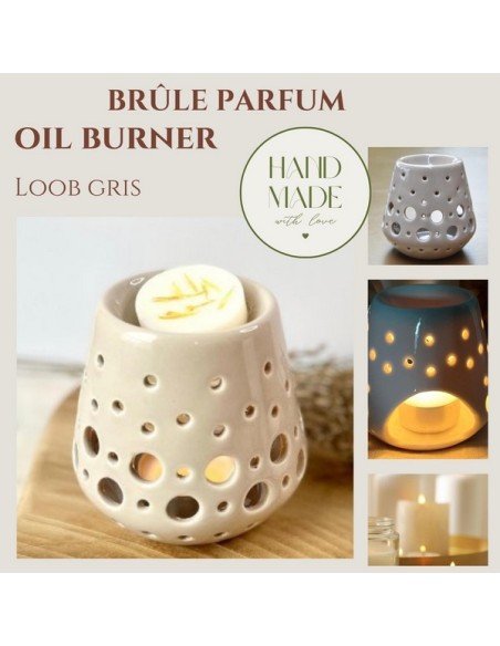 Brûle parfum LOOB Gris 