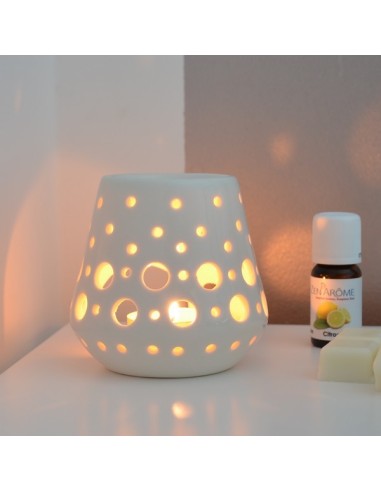 Brûle parfum LOOB Blanc 