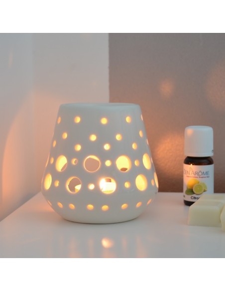 Brûle parfum LOOB Blanc 