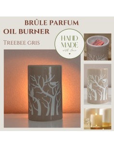 Brûle parfum TREEBEE Gris  2