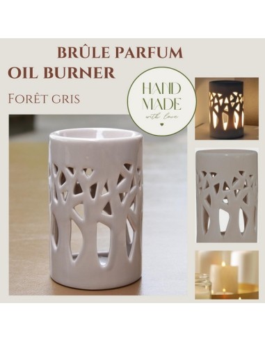 Brûle parfum FORÊT Gris 