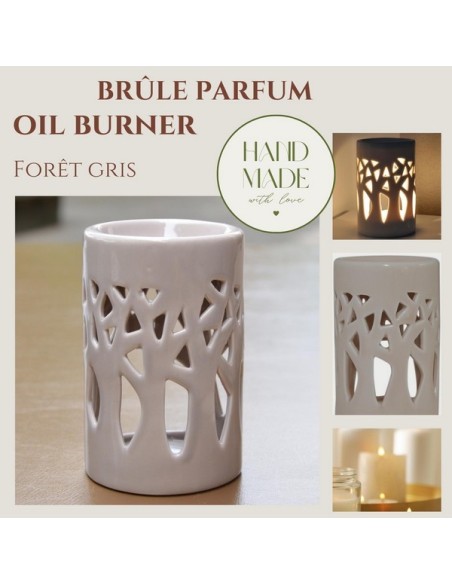 Brûle parfum FORÊT Gris 