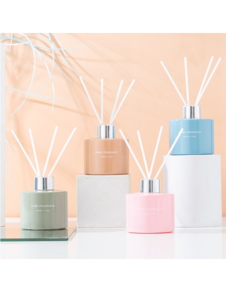 Diffuseur de parfum 120 ml avec tiges en rotin pour aromathérapie