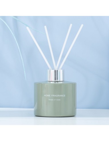 Diffuseur de parfum 120 ml avec tiges en rotin...