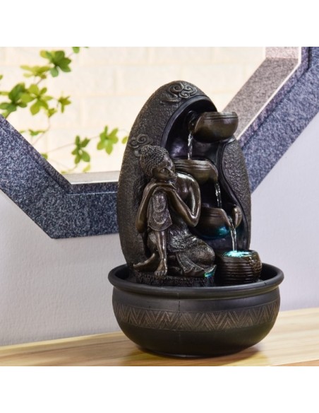 Fontaine Bouddha Krishna 