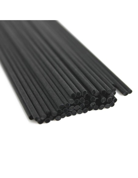 Recharges bâtons en rotin noir pour diffuseur 100 pièces
