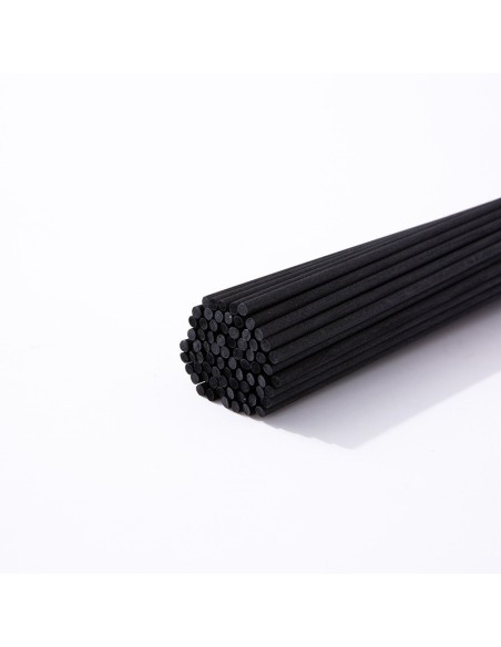 Recharges bâtons en rotin noir pour diffuseur 100 pièces