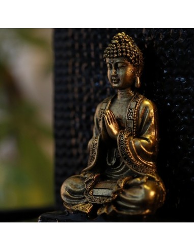 Statuette en or - Méditation 