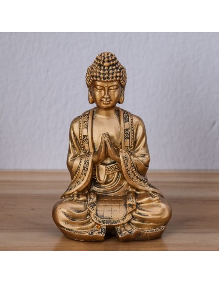 Statuette en or - Méditation 