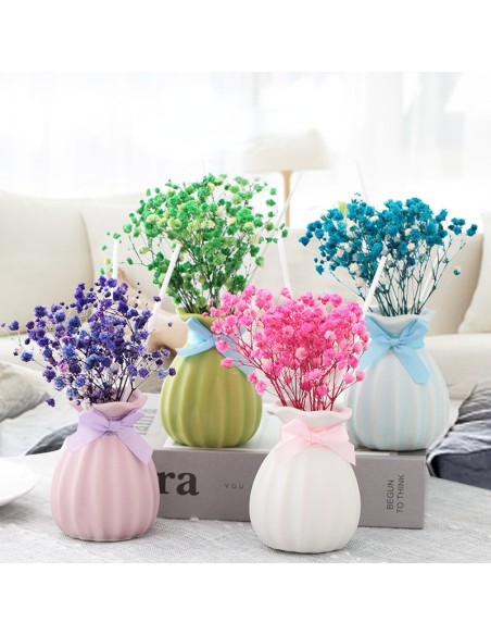 Vase en céramique diffuseur de roseau