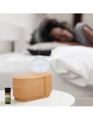 Diffuseur d'huiles essentielles Programmable - CIMIA (en Bois) 