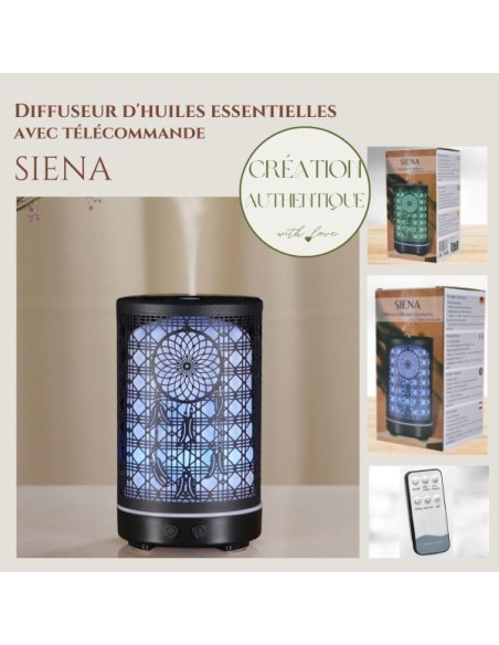 Diffuseur Ultrasonique avec Télécommande Siena 