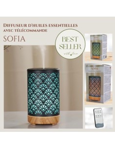Diffuseur Ultrasonique avec Télécommande Sofia 