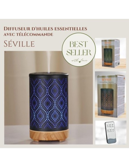 Diffuseur Ultrasonique avec Télécommande Séville 